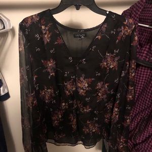 1. State floral blouse